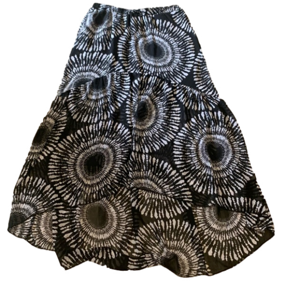 Heart Soul Super Soft Comfy Stretch Maxi Hi/Lo Skirt - Picture 1 of 12
